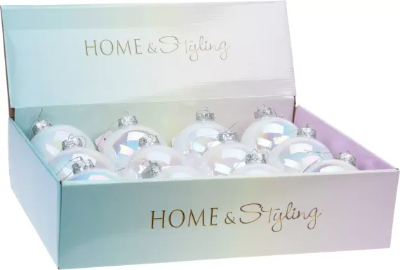 Набор пластиковых шаров Радужный коктейль 100 мм., 12 шт., Koopman (CAA114810)