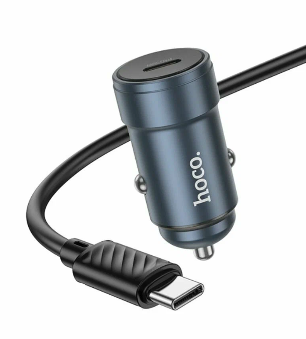 Автомобильное З/У Z57 Glorious single-port PD30W car charger Metal Gray