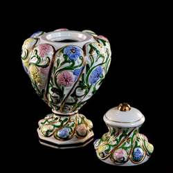 Винтаж: Ваза в стиле Capodimonte