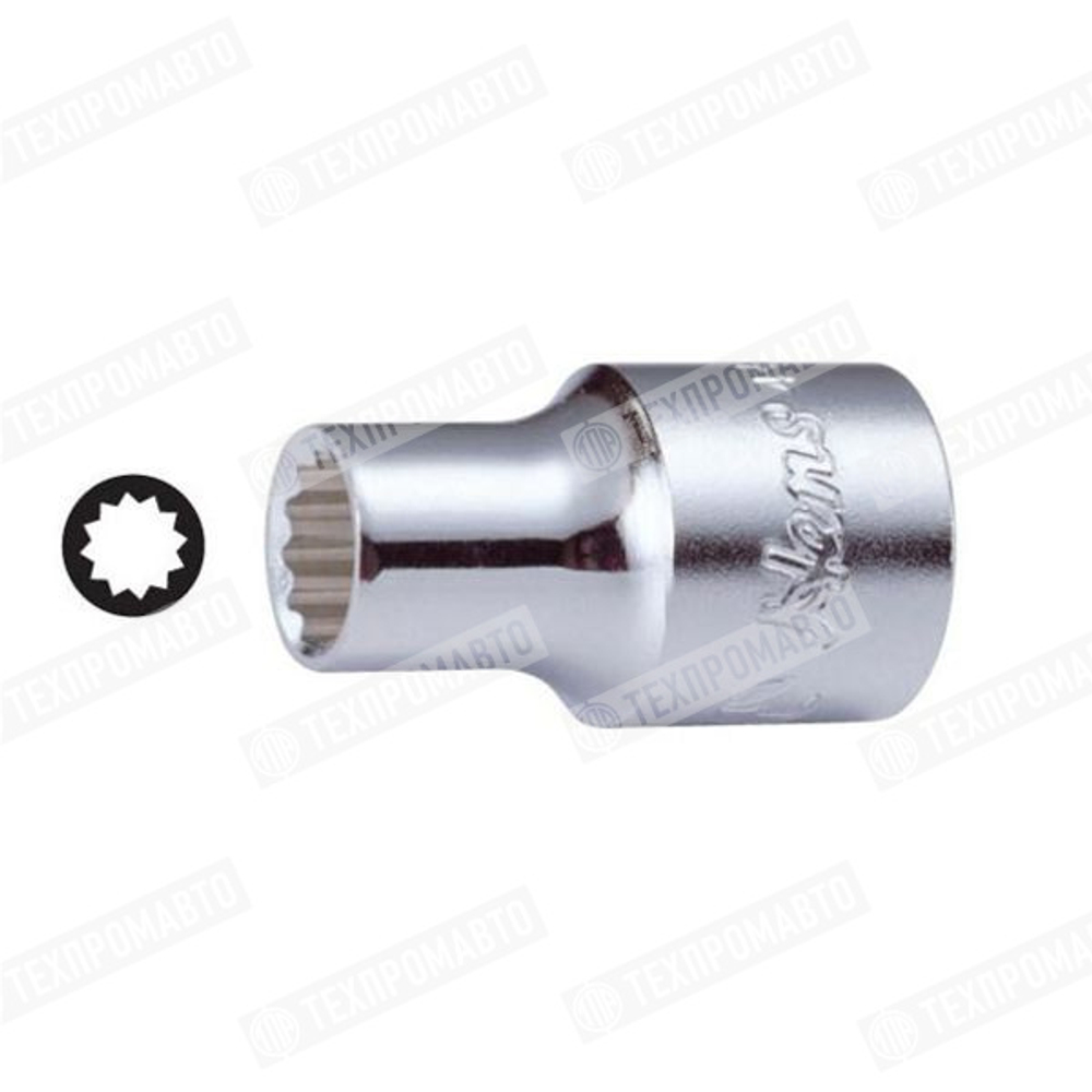 Головка 1/2" 12-граней  18мм