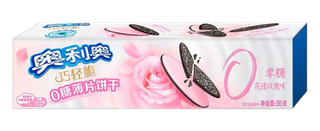 Печенье Oreo 0 Sugar Light Crisp Rose со вкусом розы (без сахара)
