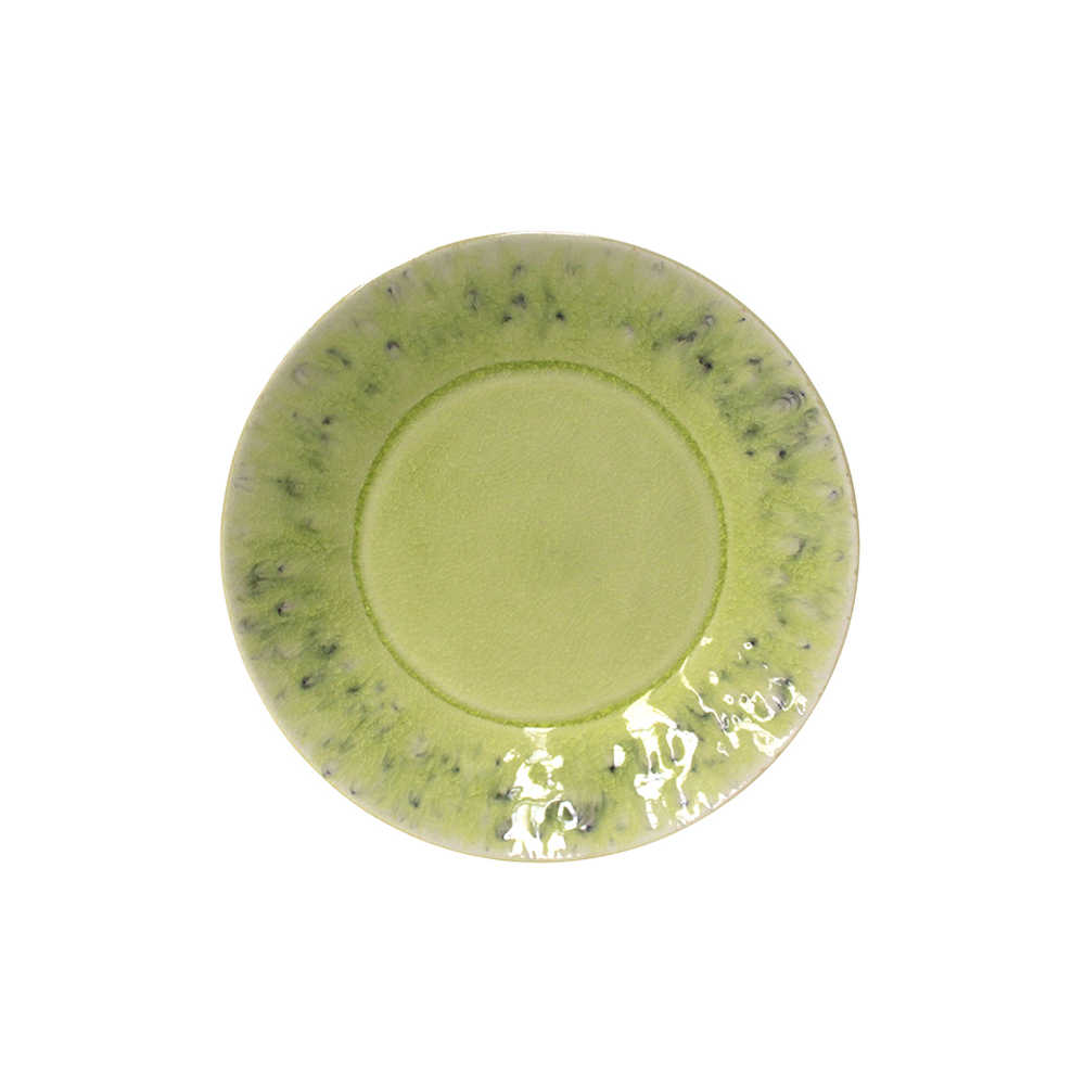 Тарелка мелкая Madeira 21 см, цвет зеленый лимон, керамика, Costa Nova