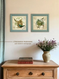 Картина на стену интерьерная на холсте 25*25 см