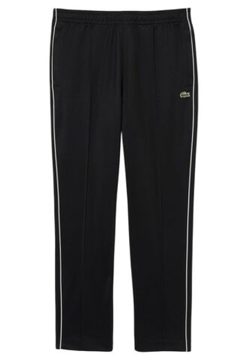 Мужские теннисные штаны Lacoste Trim Accent Pique - black