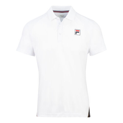 Мужское теннисное поло Fila Arnaud Polo Men - White, Multicoloured