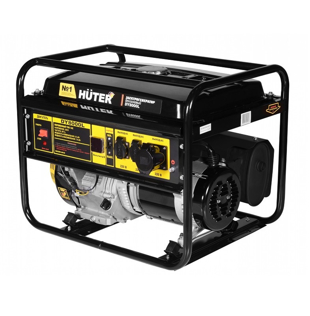 Электрогенератор бензиновый Huter DY8000L 64/1/33
