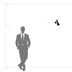 816616 Бра DUMO 1х40W E14 БЕЛЫЙ МАТОВЫЙ/ЗОЛОТО