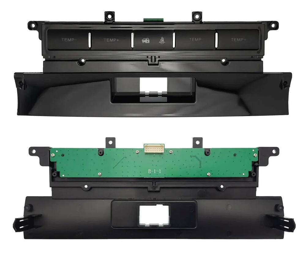 Магнитола для Toyota Land Cruiser 200 2013-2015 (климат на ШГУ, тип B) - Canbox H-Line 3044 монитор 12.3" QLED в стиле Audi на Android 10, ТОП-процессор, CarPlay, 4G SIM-слот