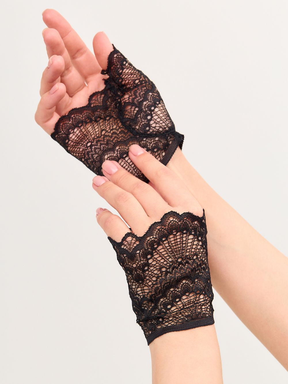 Митенки женские 0611-09 черный