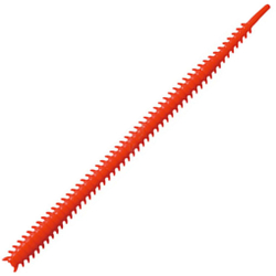 Силиконовая приманка Marukyu Isome L IS06 #Glow pearl sandworm