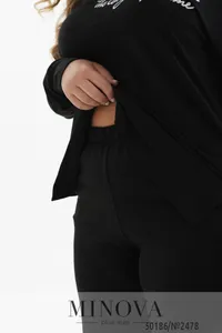 Костюм 2478-черный Minova