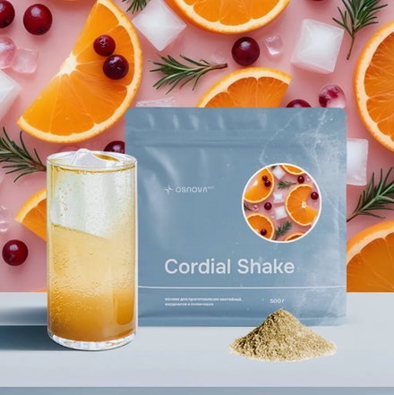 CS081 Вкусоароматическая смесь Cordial Shake Мандарин-клюква-можжевельник, 500гр