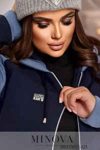 Костюм 21-123-джинс Minova