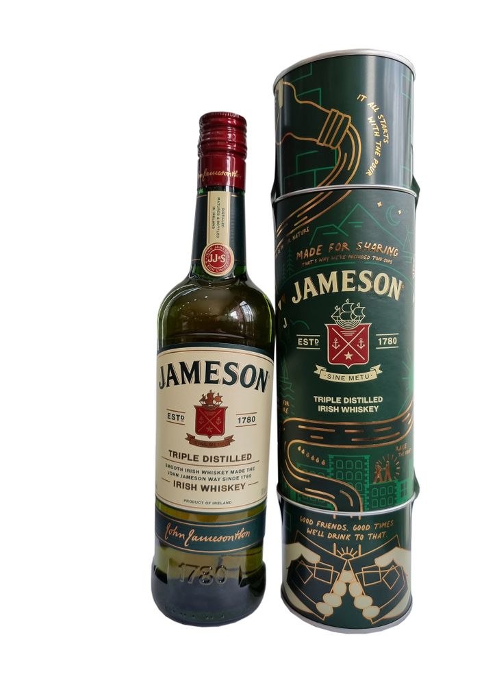 Виски Jameson Irish в тубе 0.7л