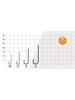 Крючки для рыбалки Saikyo KH-9282 BN LONG SHANK