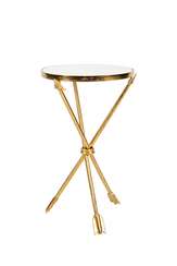 Кофейный столик золотая стрела мрамор