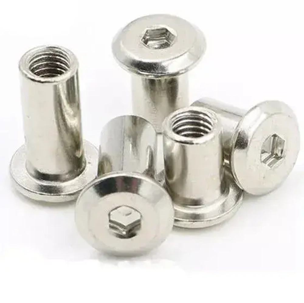 Гайка "Эриксона" М4х6, нержавеющая А2 (AISI 304), 2 шт
