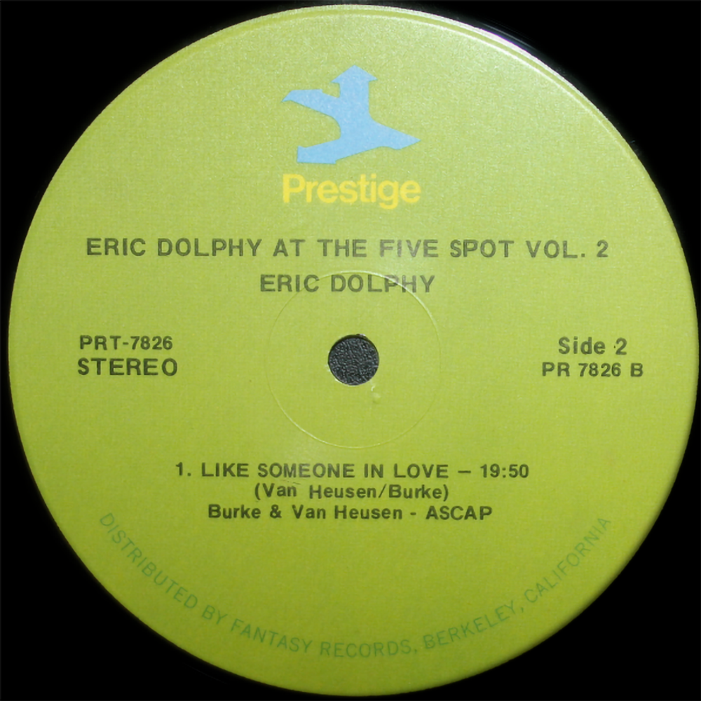 Eric Dolphy / At The Five Spot, Vol. 2 (LP)