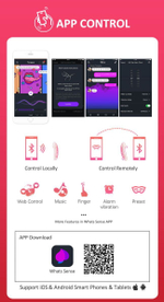 Вибромассажер в трусики Magic Motion Nyx - 8,8 см. (Цвет: бордовый)