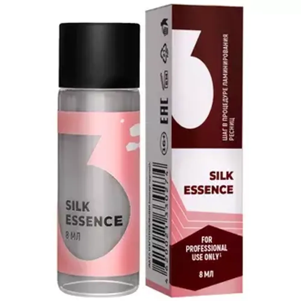 СОСТАВ ДЛЯ ЛАМИНИРОВАНИЯ РЕСНИЦ И БРОВЕЙ SEXY №3 &quot;SILK ESSENCE&quot; (8 МЛ)