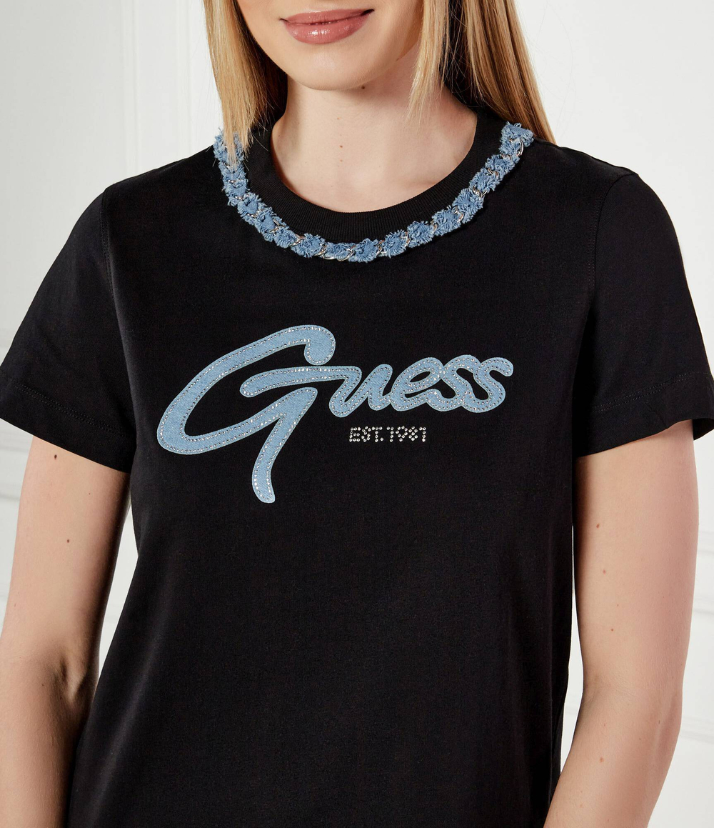 Футболка CHAIN GUESS - черный(W5GI03 I3Z14)