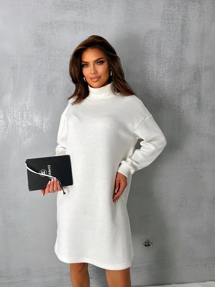 Платье-водолазка УК-866-2 Фабрика Моды