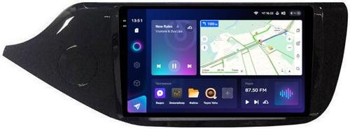 Магнитола для KIA Ceed 2 JD 2012-2018 (рамка глянцевая) - Teyes CC3-2K QLed Android 10, Быстрая, SIM-слот, CarPlay