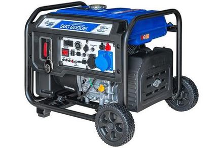 Бензогенератор инверторный ТСС SGG 6000EI - [6 кВт / 220В] эл. старт