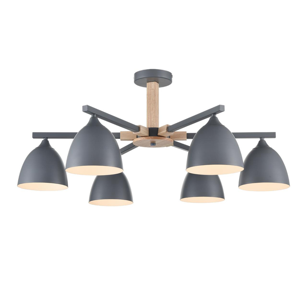 8096/6C LN Люстра E27 6*60Вт 220В IP20 MODERNI