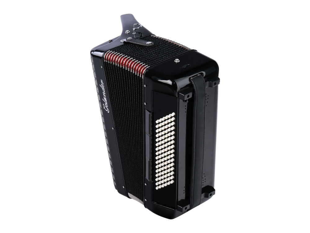 GH2017H-3-BLACK Аккордеон 37/96/7+3, черный, Gelander