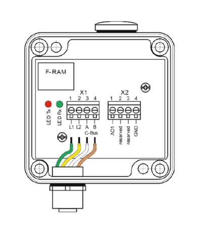 Сетевой датчик вибрации Menerga Vibration sensor C-SS (M 04 80 00)