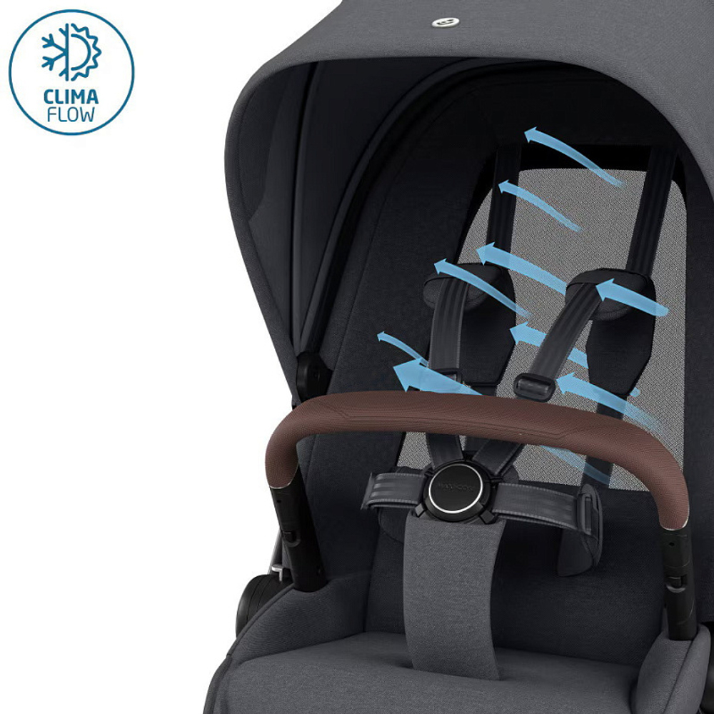 Детская коляска Maxi-Cosi Fame 2 в 1 Twillic Graphite/твил.графит