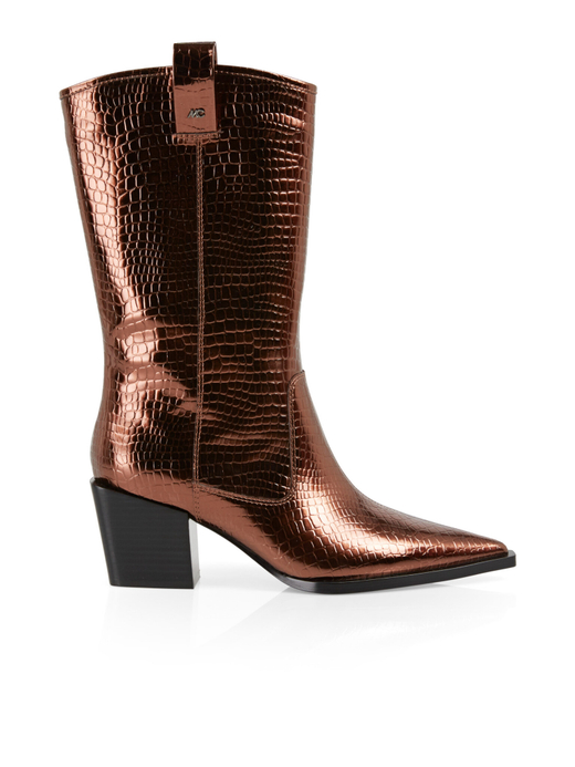 Сапоги из экокожи