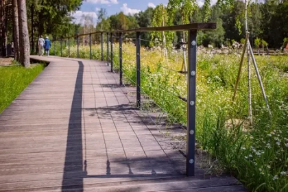 Ограждение дорожек и площадок SK00346