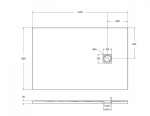 Душевой поддон BelBagno UNO TRAY-MR-UNO-AH-140/90-35-W-CR 140х90 белый