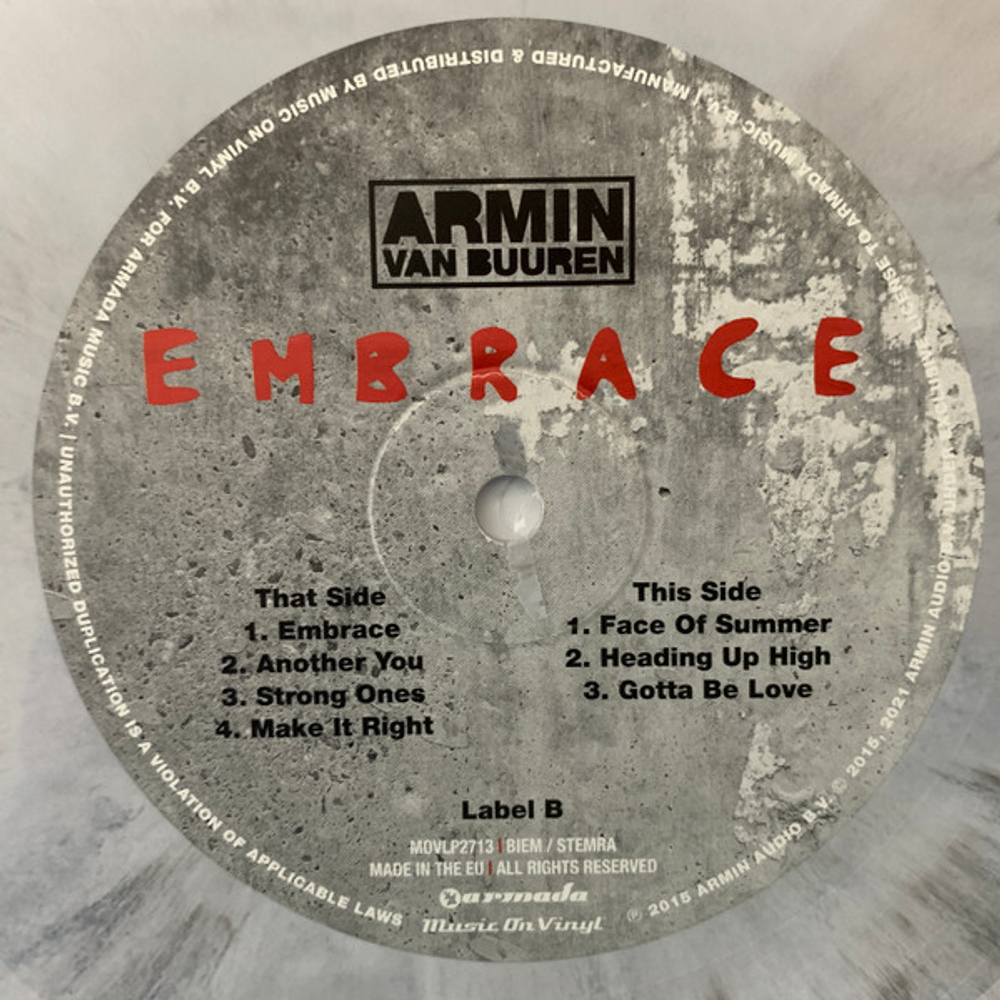Armin van Buuren / Embrace (Coloured Vinyl)(2LP)