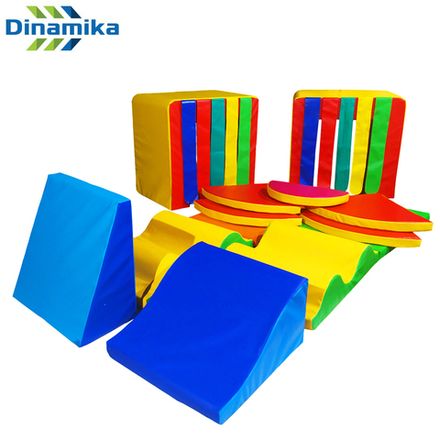 Набор мягких модулей Трансформер Зеркальный-3 (13 элементов)