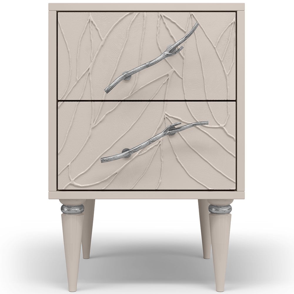 Тумба Арт Колор leaves Классик Сильвер Серый агат