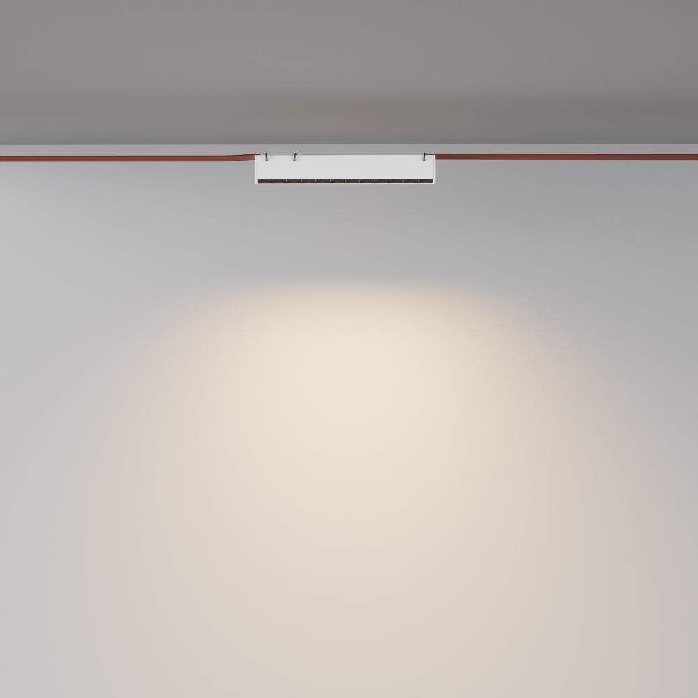 Трековый светодиодный светильник Maytoni Parity Points TR128B-12W3K-M-W