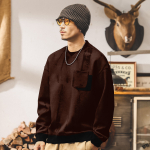 Мужской свитшот ретро-стиля