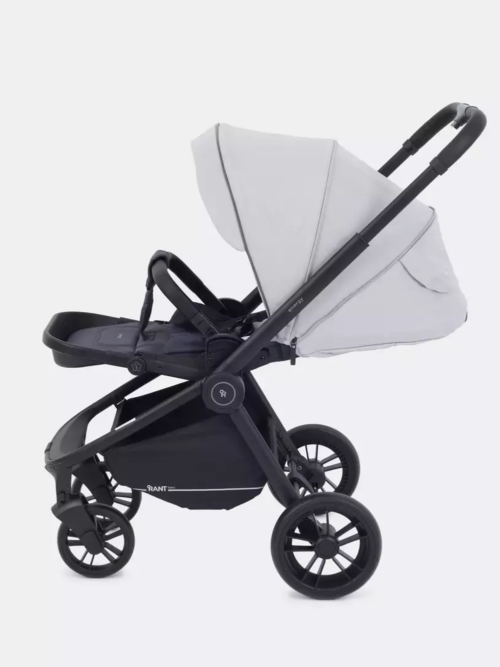 Коляска детская RANT basic "ENERGY" (2в1) RA091 Grey
