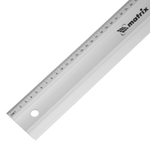 Линейка-уровень, 1200 мм, металлическая, пластмассовая ручка 2 глазка Matrix