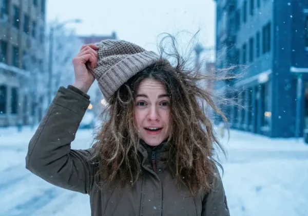 Уход за волосами зимой: как сохранить прическу под шапкой и защитить волосы от мороза Уход за волосами зимой: как сохранить прическу под шапкой и защитить волосы от мороза