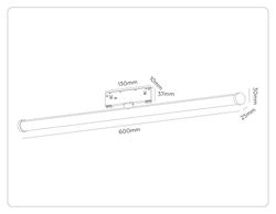 Ambrella Трековый светильник 3CCT 3000K-6000K 20W 180° Track System GL2375
