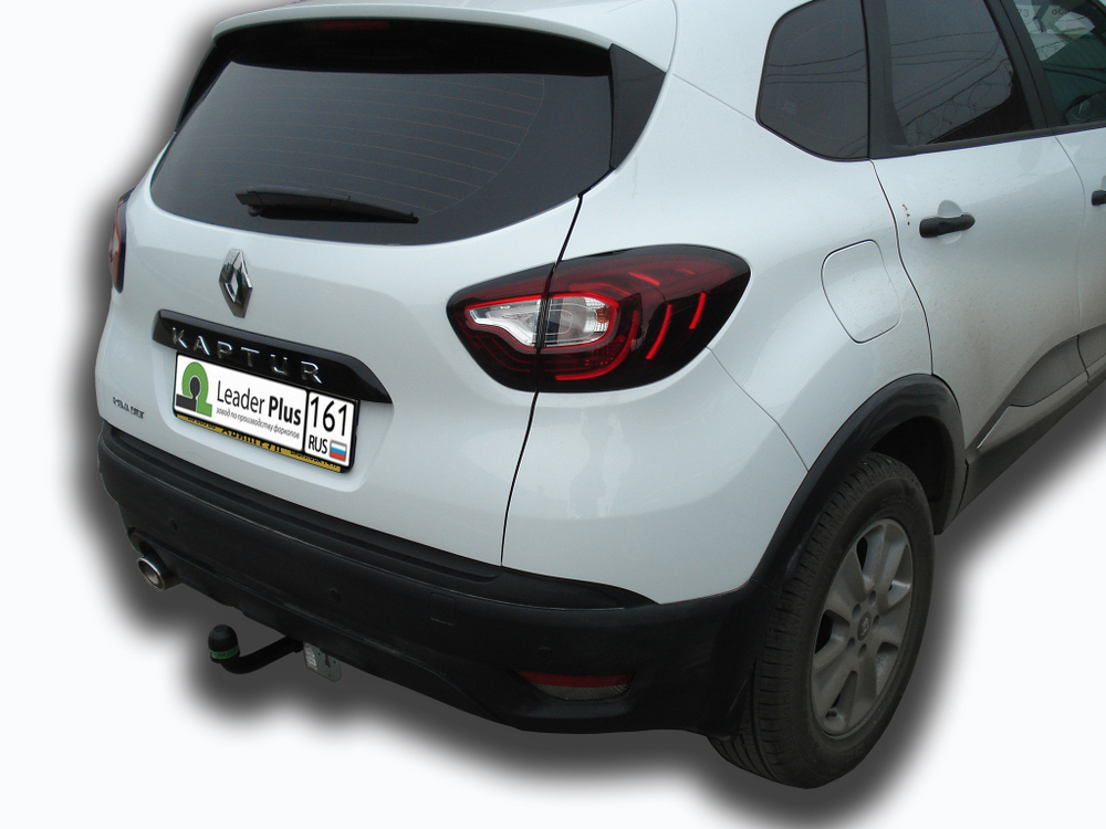 Фаркоп(прицепное) Лидер-Плюс для RENAULT KAPTUR (2WD) (2016-...)(паспорт и сертификат в комплекте)(без электрики)R116-A