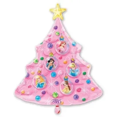 Фигура Принцессы Новогодняя елка 68х78 см