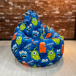 Кресло Мешок Груша Монстры (3XL, Классический)