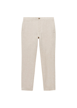 Брюки 100% лен slim fit