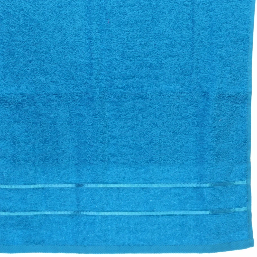 Полотенце махровое 30*30см «LUNA» цвет голубой 06000 плотность 360гр/м2