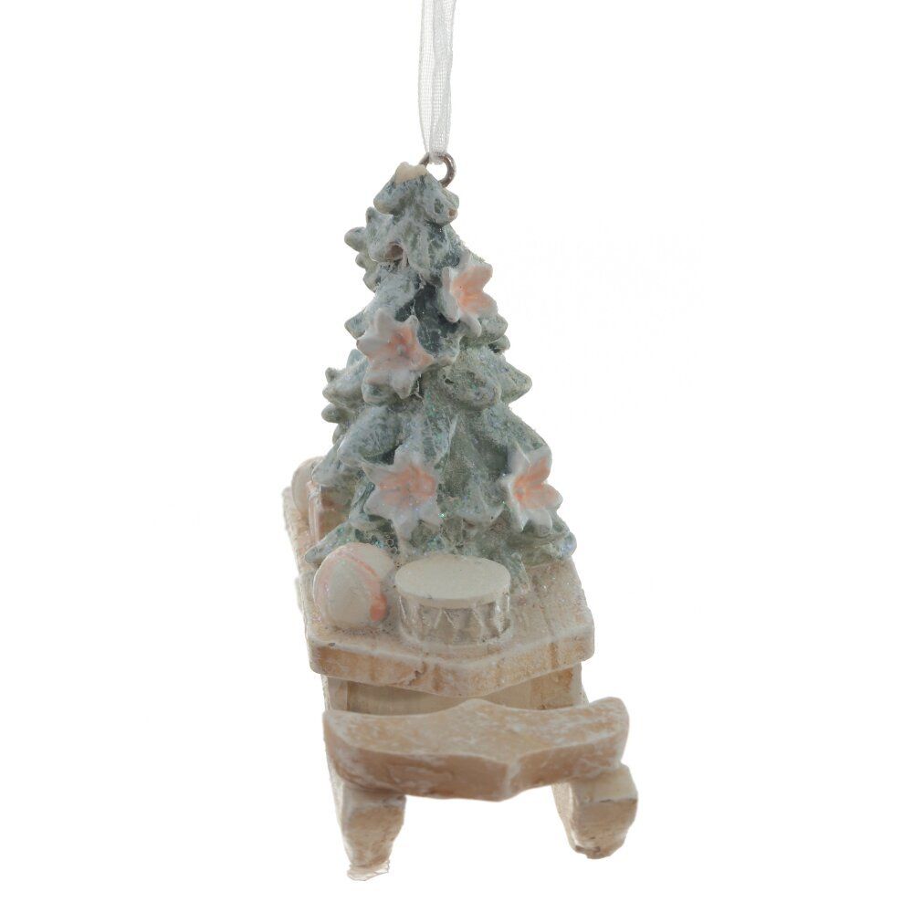 GAEM Изделие декоративное подвесное "Сани", L7 W3 H5,5 см